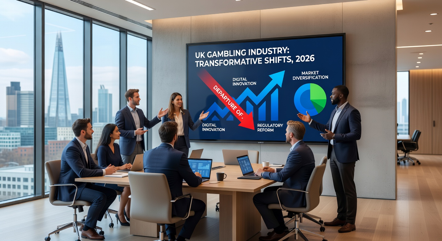Infographic depicting rising illegal gambling stats and regulatory pressures in the UK market