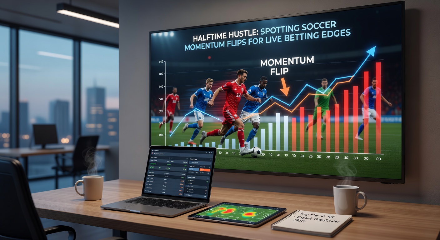 Soccer players clashing during a tense halftime moment on the pitch, highlighting momentum shift