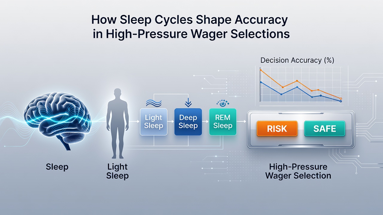 Graph displaying performance accuracy rates across different times of day for participants in wagering simulations