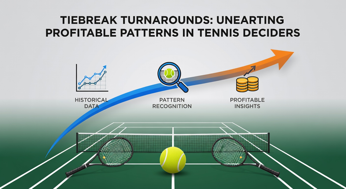 Close-up of a dramatic tiebreak point with players lunging for a volley at the net, sweat visible and crowd blurred in the background, emphasizing turnaround intensity