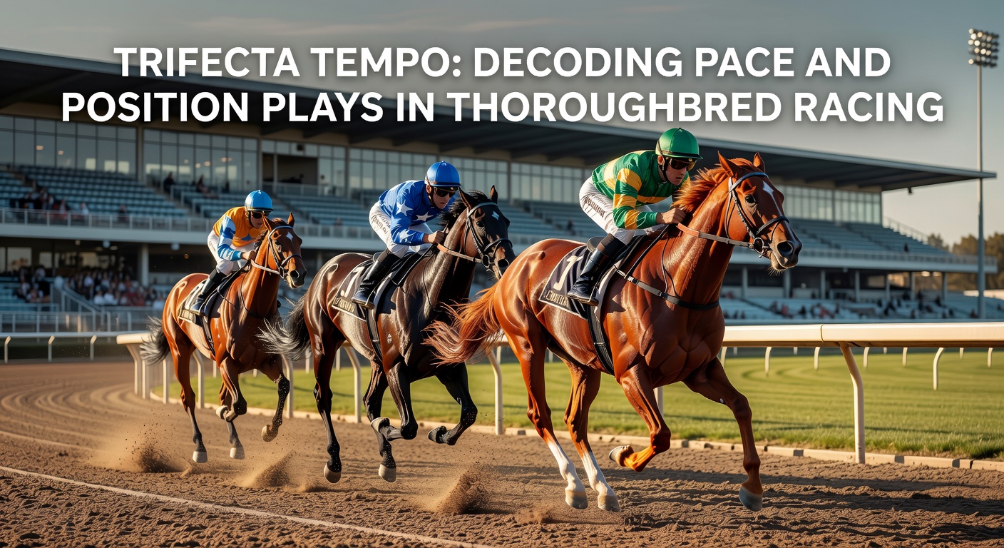 A field of thoroughbred horses charging down the stretch, illustrating early pace battles and positional maneuvers on a dirt track