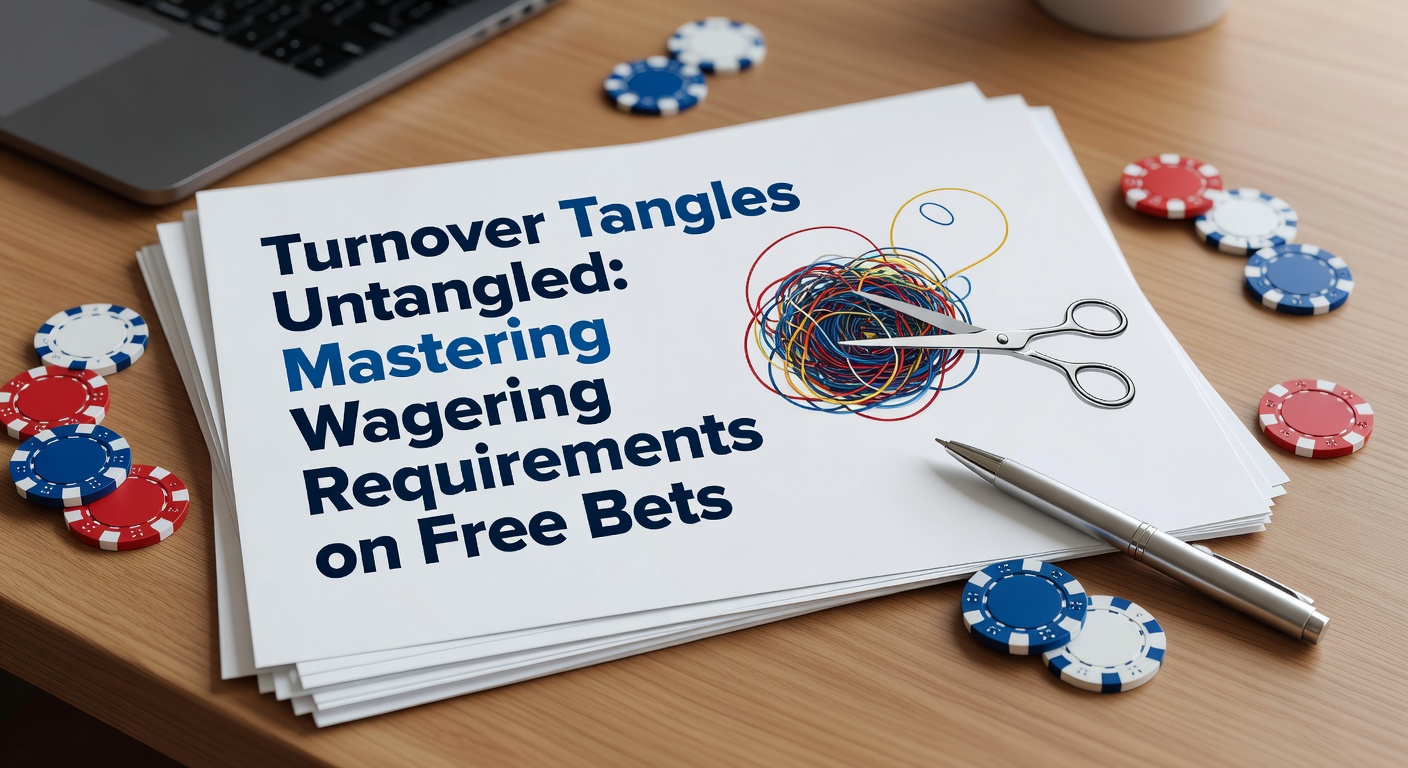 Visual breakdown of free bet turnover requirements showing multipliers and eligible wagers